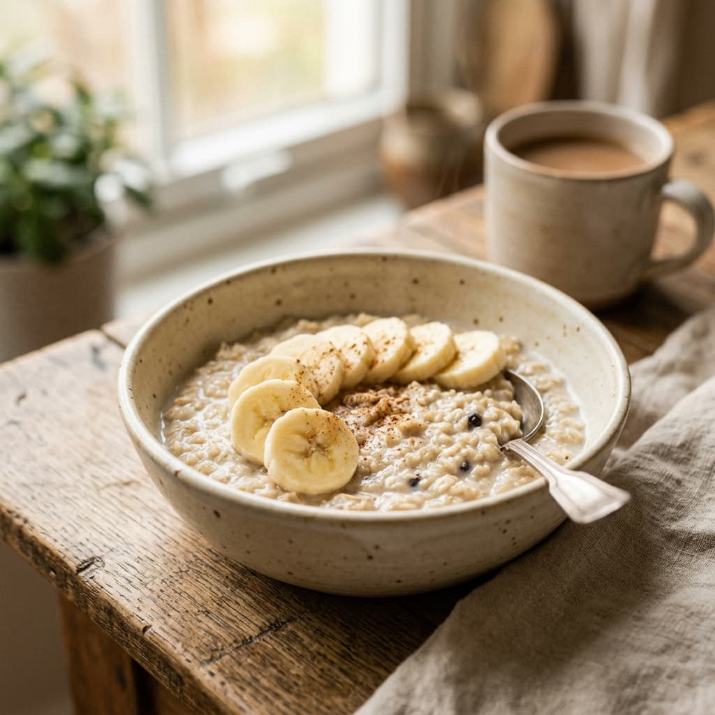 Gentle Oatmeal with Banana
