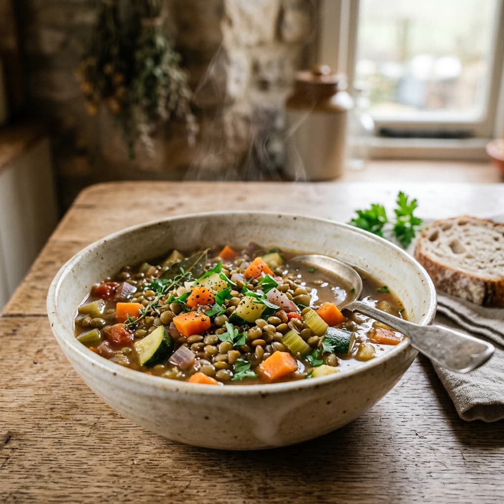 Lentil Veggie Soup