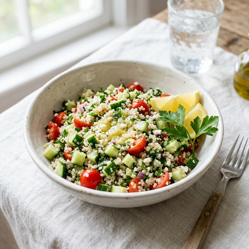 Mediterranean Quinoa Salad