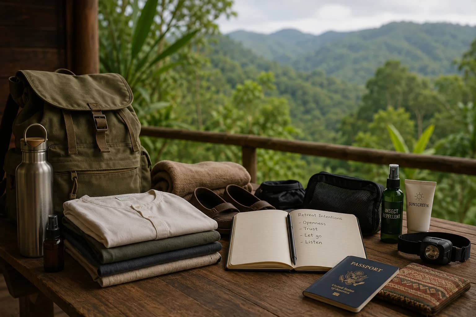 Ayahuasca Retreat Packing List: What to Bring and What to Leave Behind