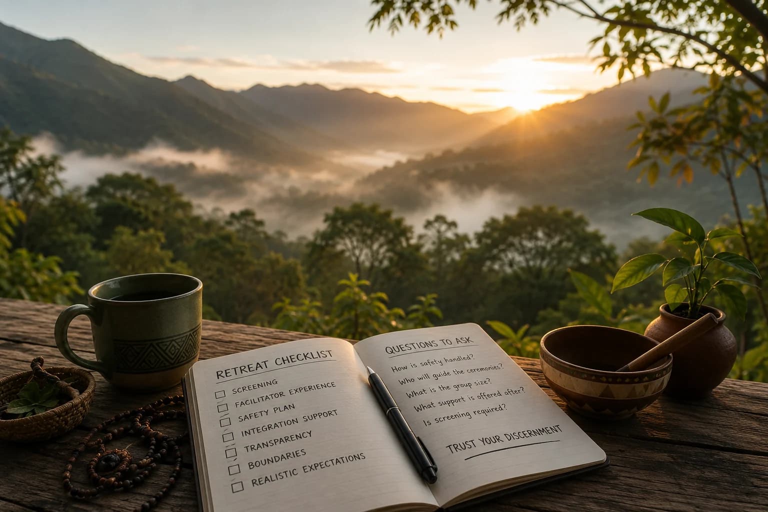 Red Flags When Choosing an Ayahuasca Retreat