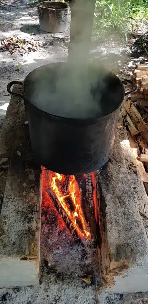 Yagé preparation
